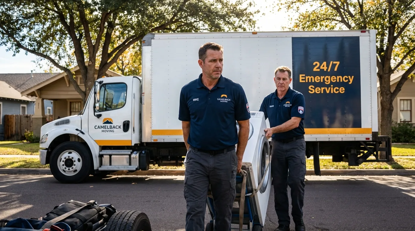 CamelBack Moving crew loading furniture in Little River, SC