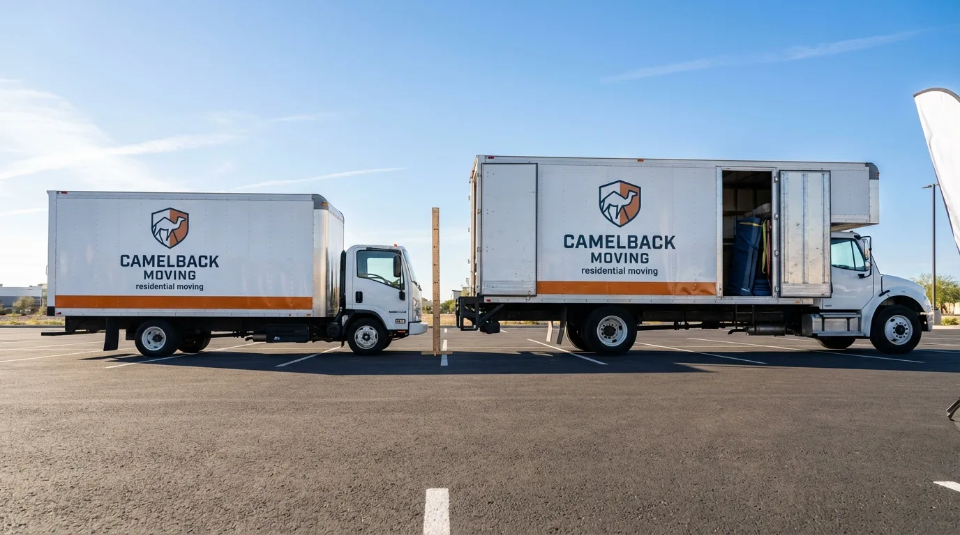 Moving truck size capacity guide in Little River